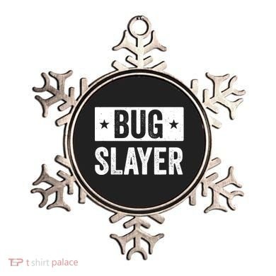 Pest Control Bug Exterminator Bug Slayer Funny Ornament