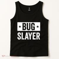 Pest Control Bug Exterminator Bug Slayer Funny Tank Top thumb 2