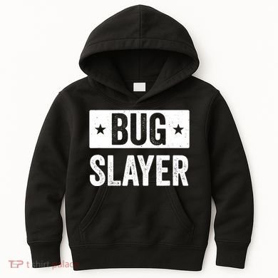 Pest Control Bug Exterminator Bug Slayer Funny Kids Hoodie