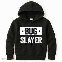 Pest Control Bug Exterminator Bug Slayer Funny Kids Hoodie thumb 0