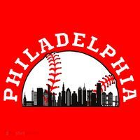 Philly Cityscape Baseball Philadelphia Skyline Vintage T-Shirt thumb 7