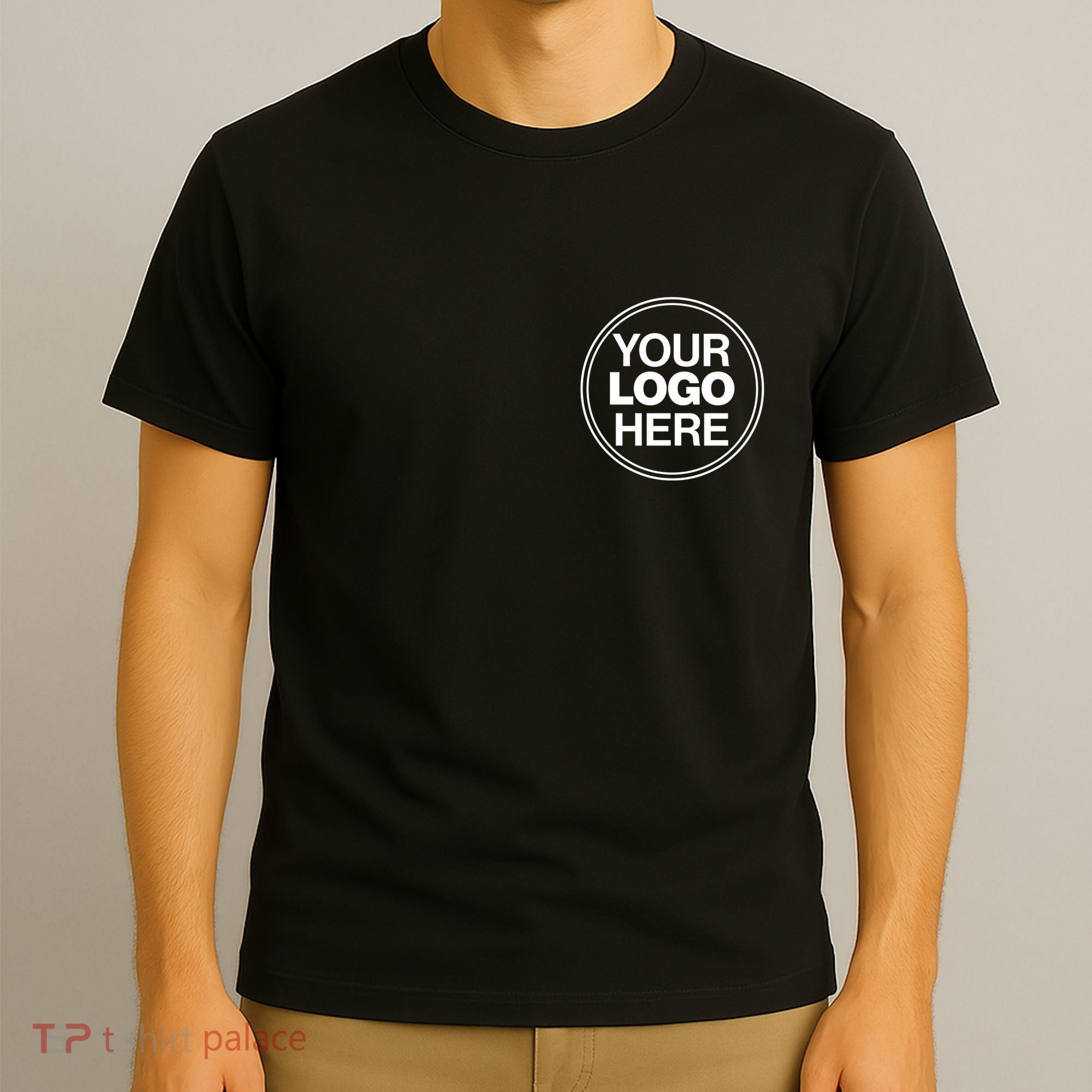 Personalized Company Business Logo Pocket Outfit Sports Team T-Shirt