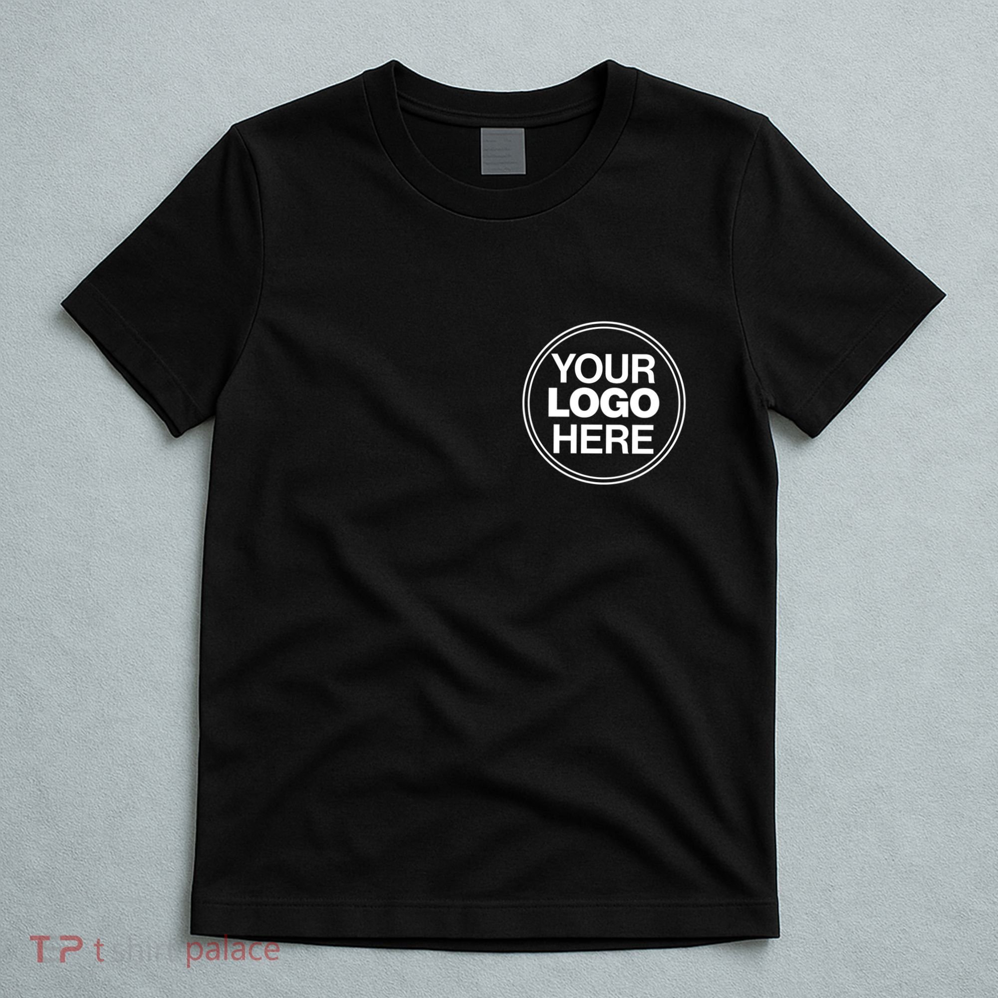 Personalized Company Business Logo Pocket Outfit Sports Team T-Shirt