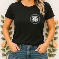 Personalized Company Business Logo Pocket Outfit Sports Team Women's T-Shirt thumb 2
