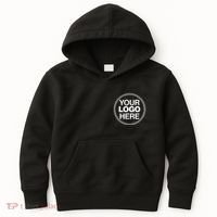Personalized Company Business Logo Pocket Outfit Sports Team Kids Hoodie thumb 0
