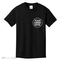 Personalized Company Business Logo Pocket Outfit Sports Team Kids T-Shirt thumb 0