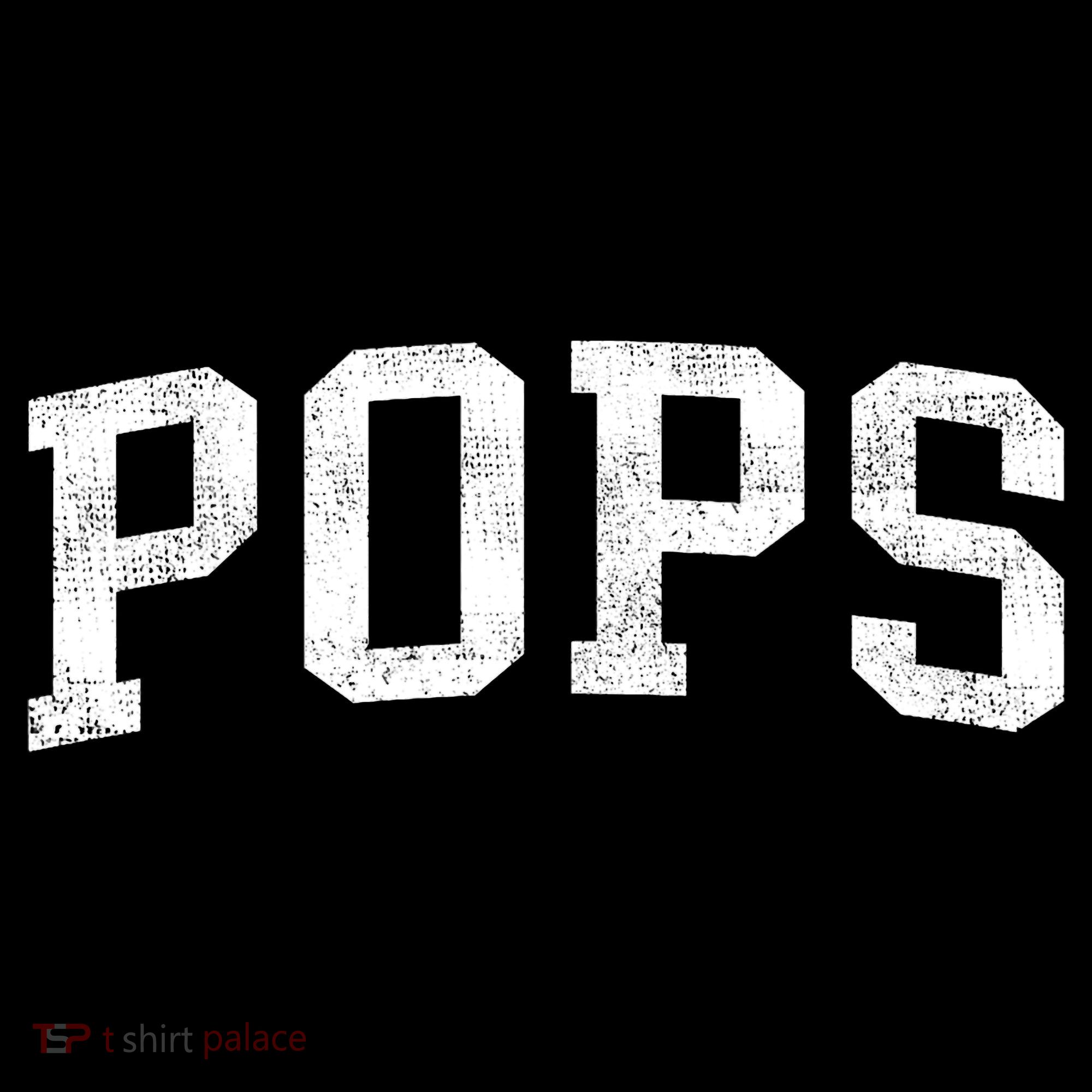 Pops Classic Bold Font Pops Birthday Gift Button
