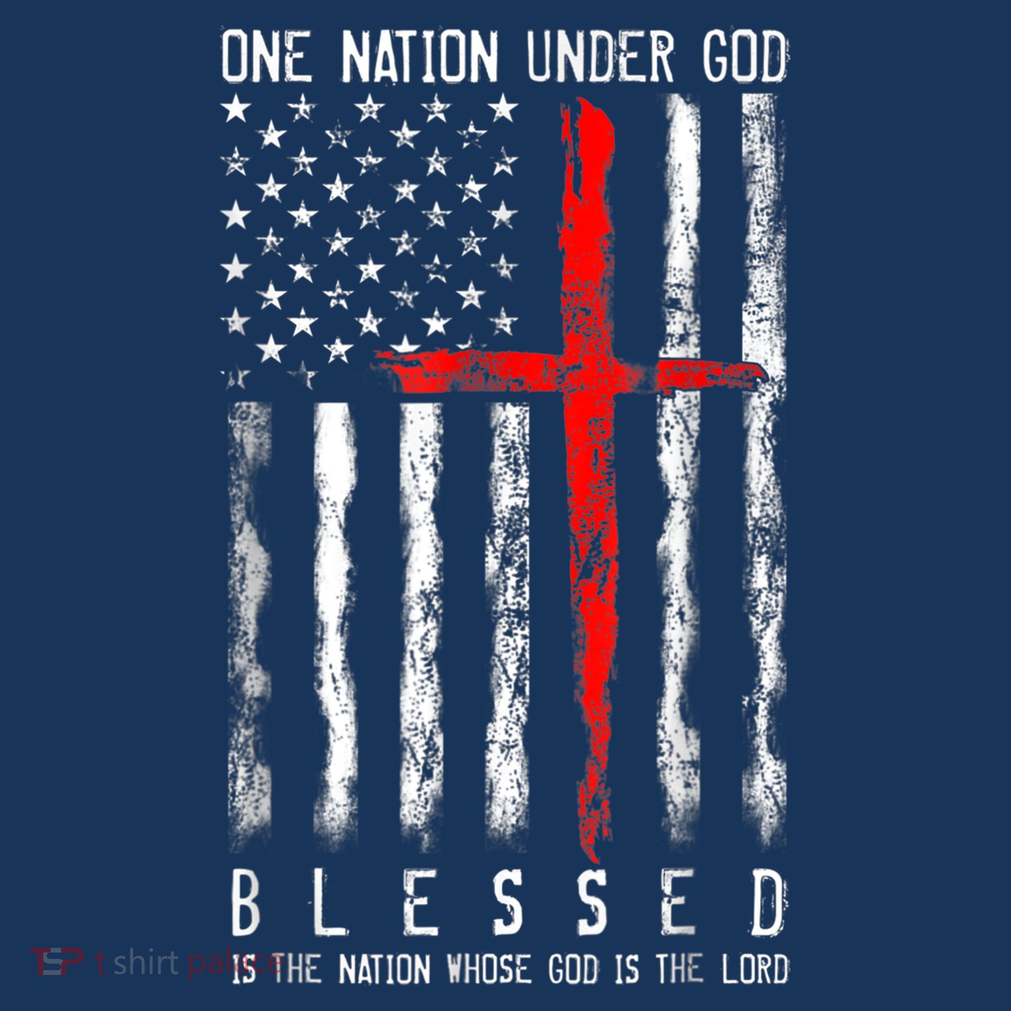 Patriotic Christian Blessed One Nation Under God 4th Of July Women's Hoodie