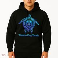 Panama City Beach Florida Souvenirs Tropical Blue Sea Turtle Hoodie thumb 2