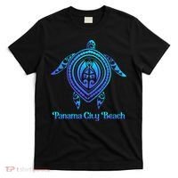 Panama City Beach Florida Souvenirs Tropical Blue Sea Turtle T-Shirt thumb 0