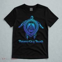 Panama City Beach Florida Souvenirs Tropical Blue Sea Turtle T-Shirt thumb 5