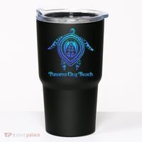Panama City Beach Florida Souvenirs Tropical Blue Sea Turtle Tumbler thumb 0