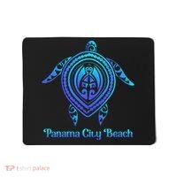 Panama City Beach Florida Souvenirs Tropical Blue Sea Turtle Mousepad thumb 0