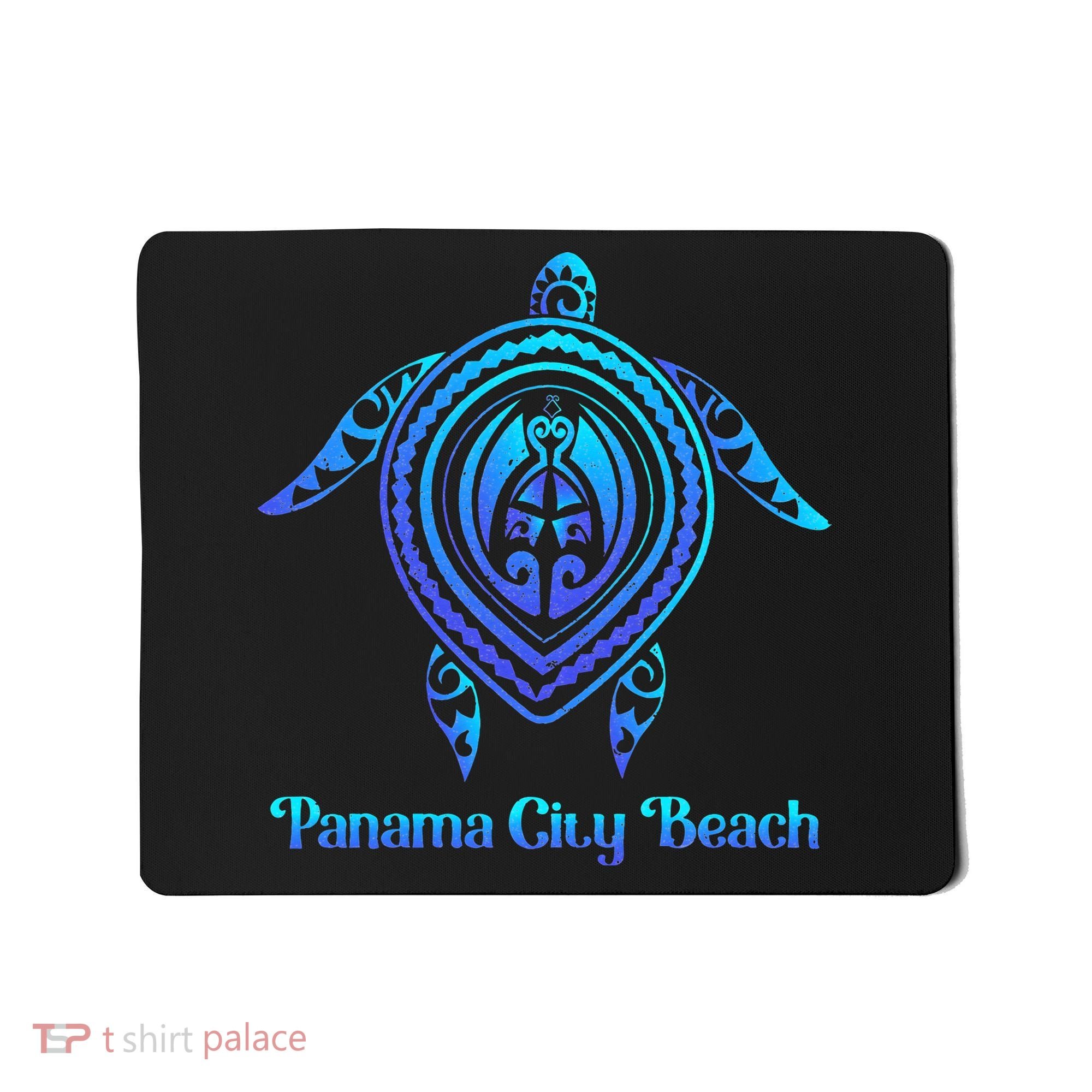 Panama City Beach Florida Souvenirs Tropical Blue Sea Turtle Mousepad