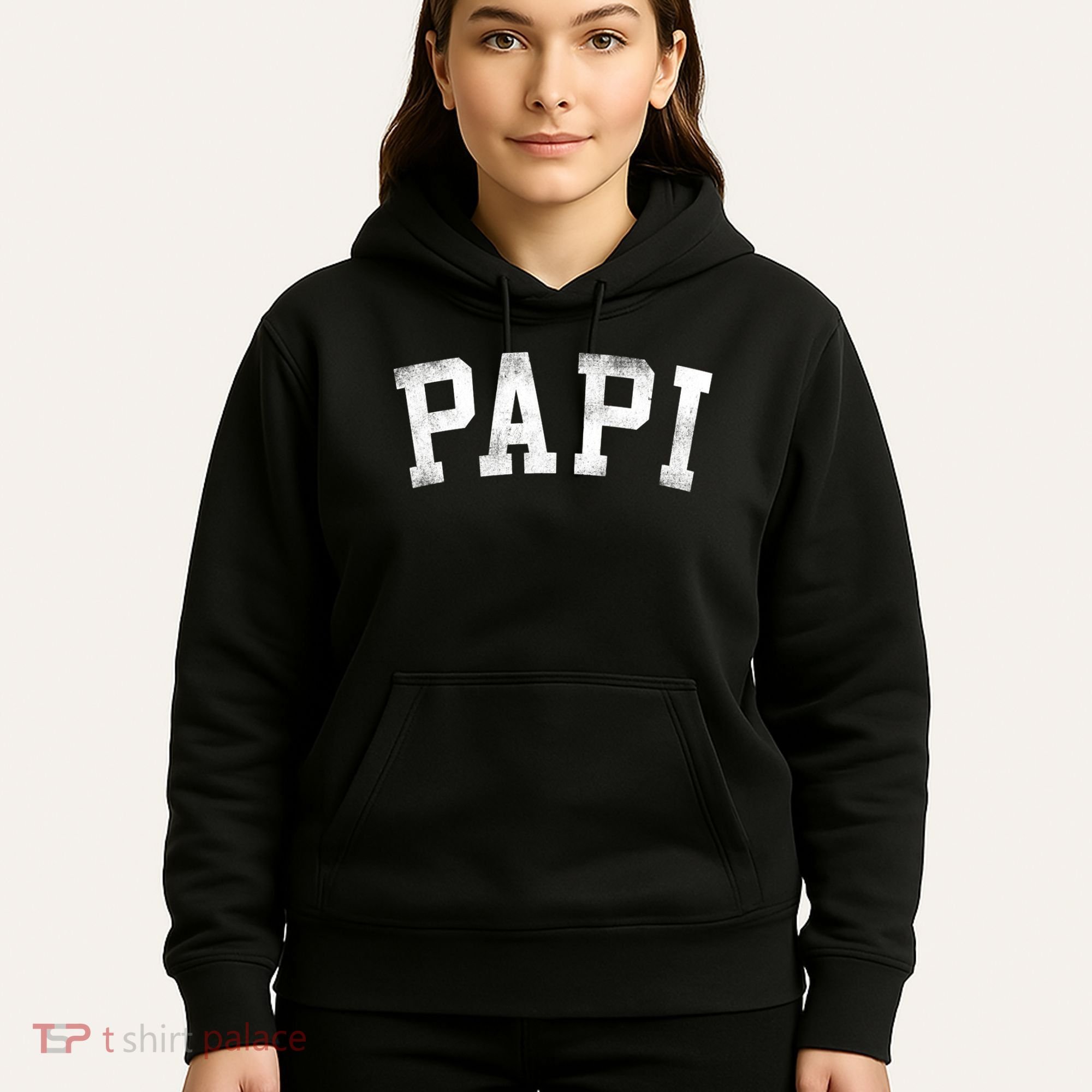 Papi Classic Bold Font Birthday Papi Hoodie
