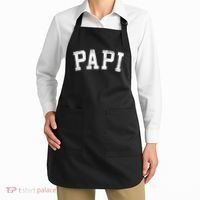 Papi Classic Bold Font Birthday Papi Apron thumb 2