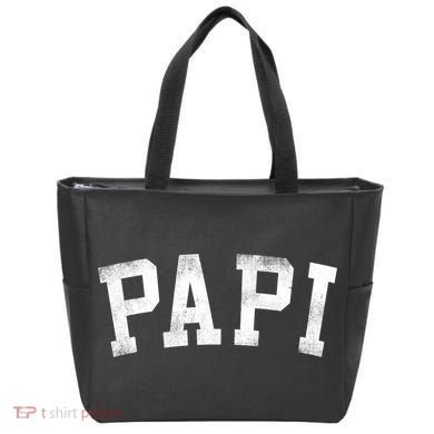 Papi Classic Bold Font Birthday Papi Tote Bag