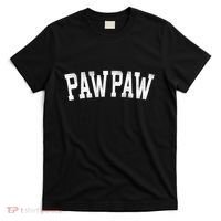 Pawpaw Classic Bold Font FatherS Day Pawpaw Raglan Baseball T-Shirt thumb 0