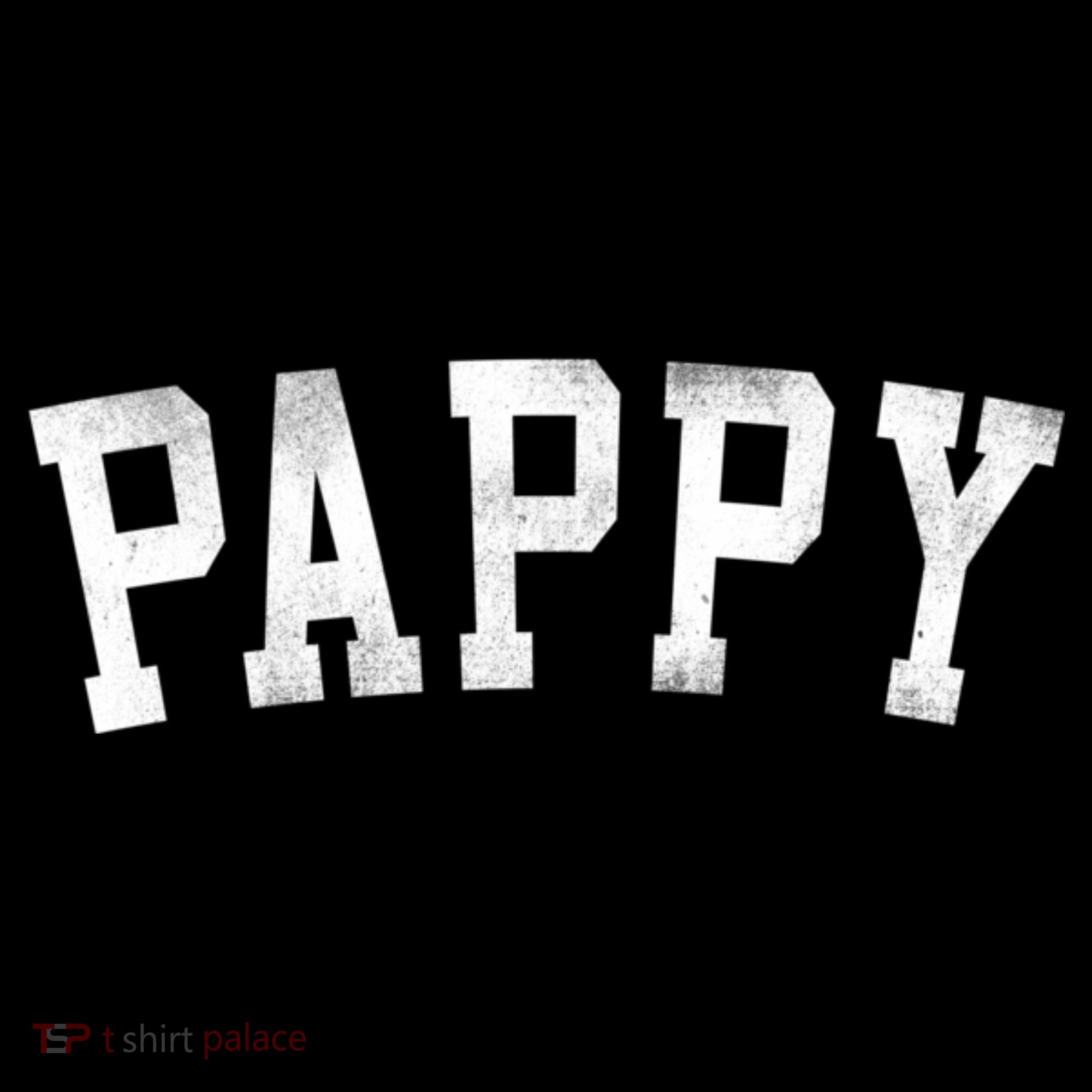 Pappy Classic Bold Font FatherS Day Pappy Coaster