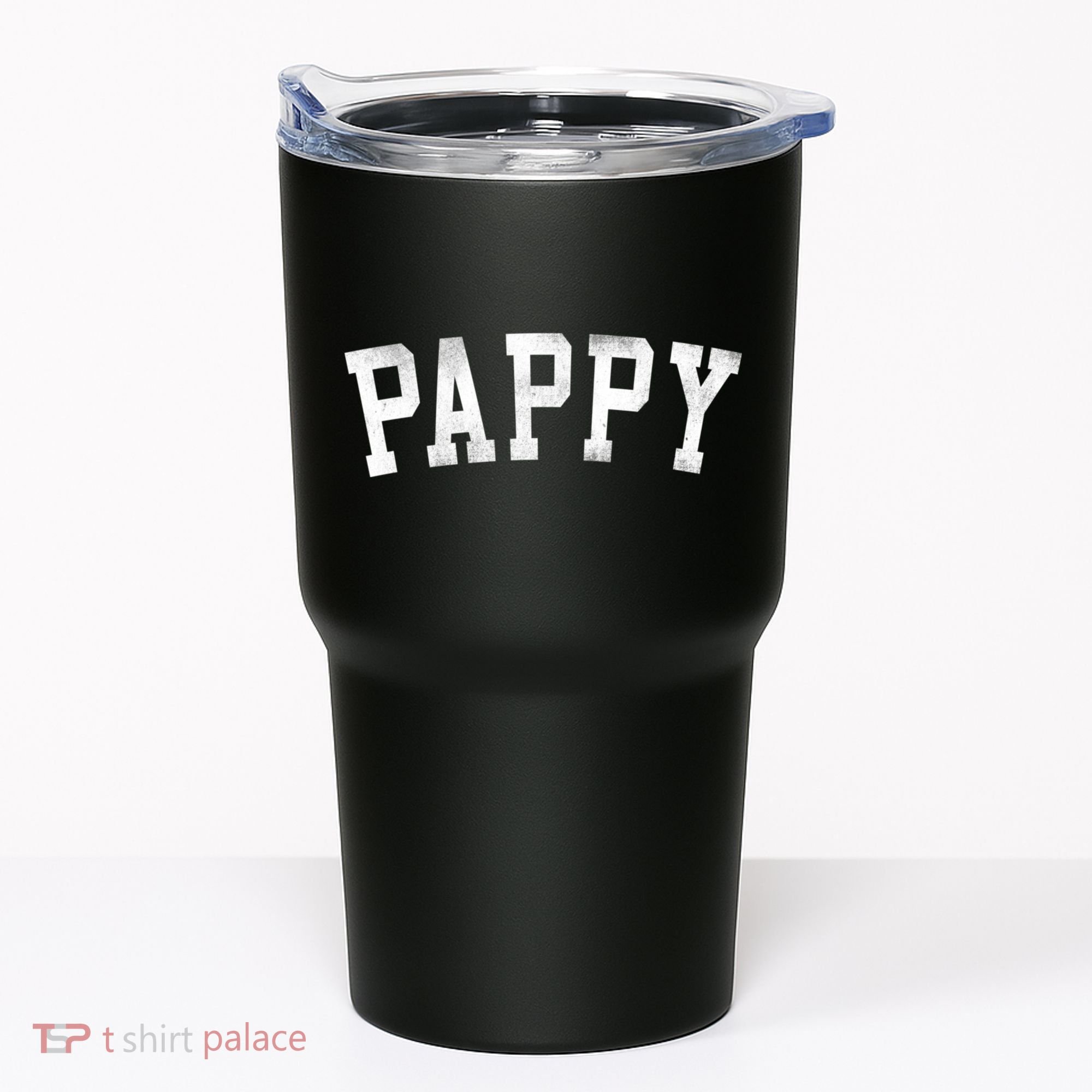Pappy Classic Bold Font FatherS Day Pappy Tumbler