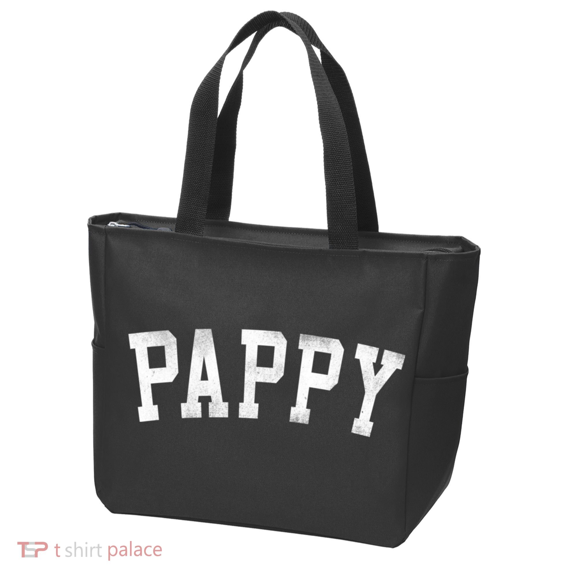 Pappy Classic Bold Font FatherS Day Pappy Tote Bag