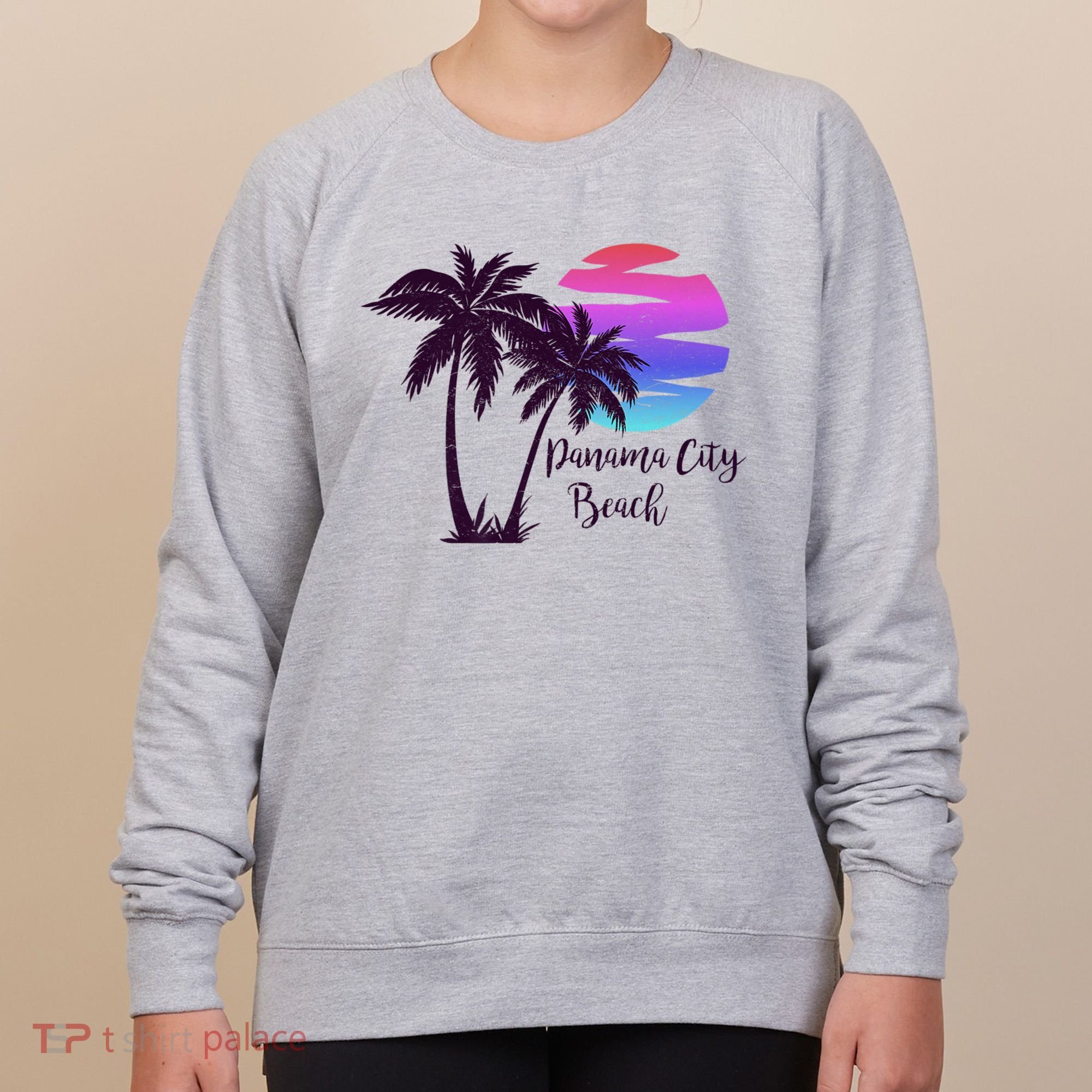 PANAMA CITY BEACH Florida Spring Break Vacation Honeymoon Premium Women's Sweatshirt
