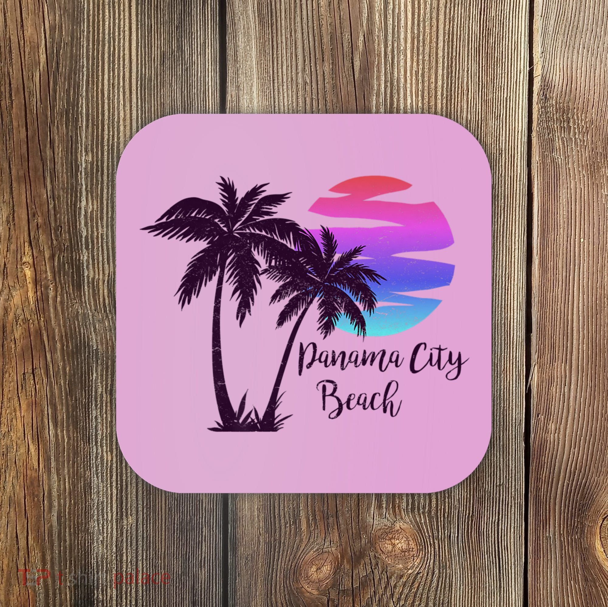 PANAMA CITY BEACH Florida Spring Break Vacation Honeymoon Premium Coaster