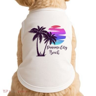 PANAMA CITY BEACH Florida Spring Break Vacation Honeymoon Premium Doggie Tank