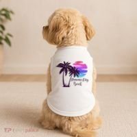 PANAMA CITY BEACH Florida Spring Break Vacation Honeymoon Premium Doggie Tank thumb 2