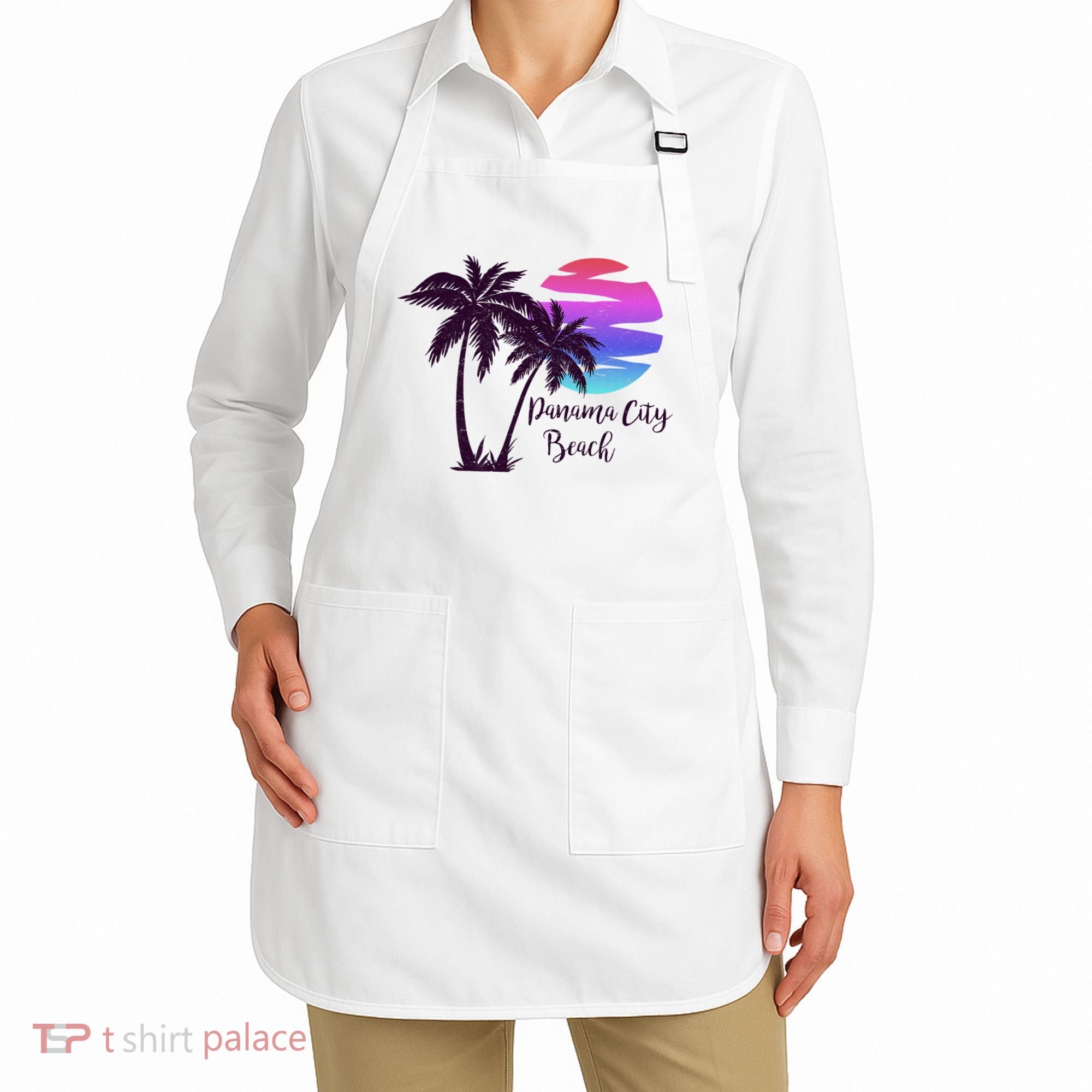 PANAMA CITY BEACH Florida Spring Break Vacation Honeymoon Premium Apron