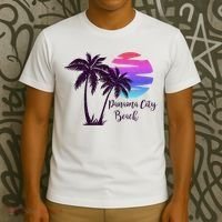 PANAMA CITY BEACH Florida Spring Break Vacation Honeymoon Premium T-Shirt thumb 3