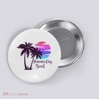 PANAMA CITY BEACH Florida Spring Break Vacation Honeymoon Premium Button thumb 0