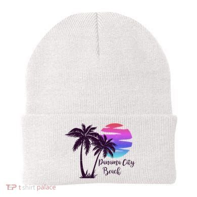PANAMA CITY BEACH Florida Spring Break Vacation Honeymoon Premium Beanie