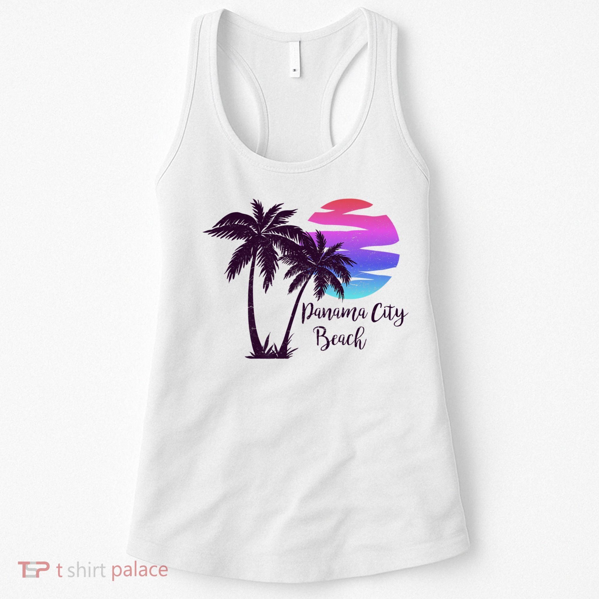 PANAMA CITY BEACH Florida Spring Break Vacation Honeymoon Premium Women's Tank Top