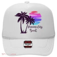 PANAMA CITY BEACH Florida Spring Break Vacation Honeymoon Premium Hat thumb 0
