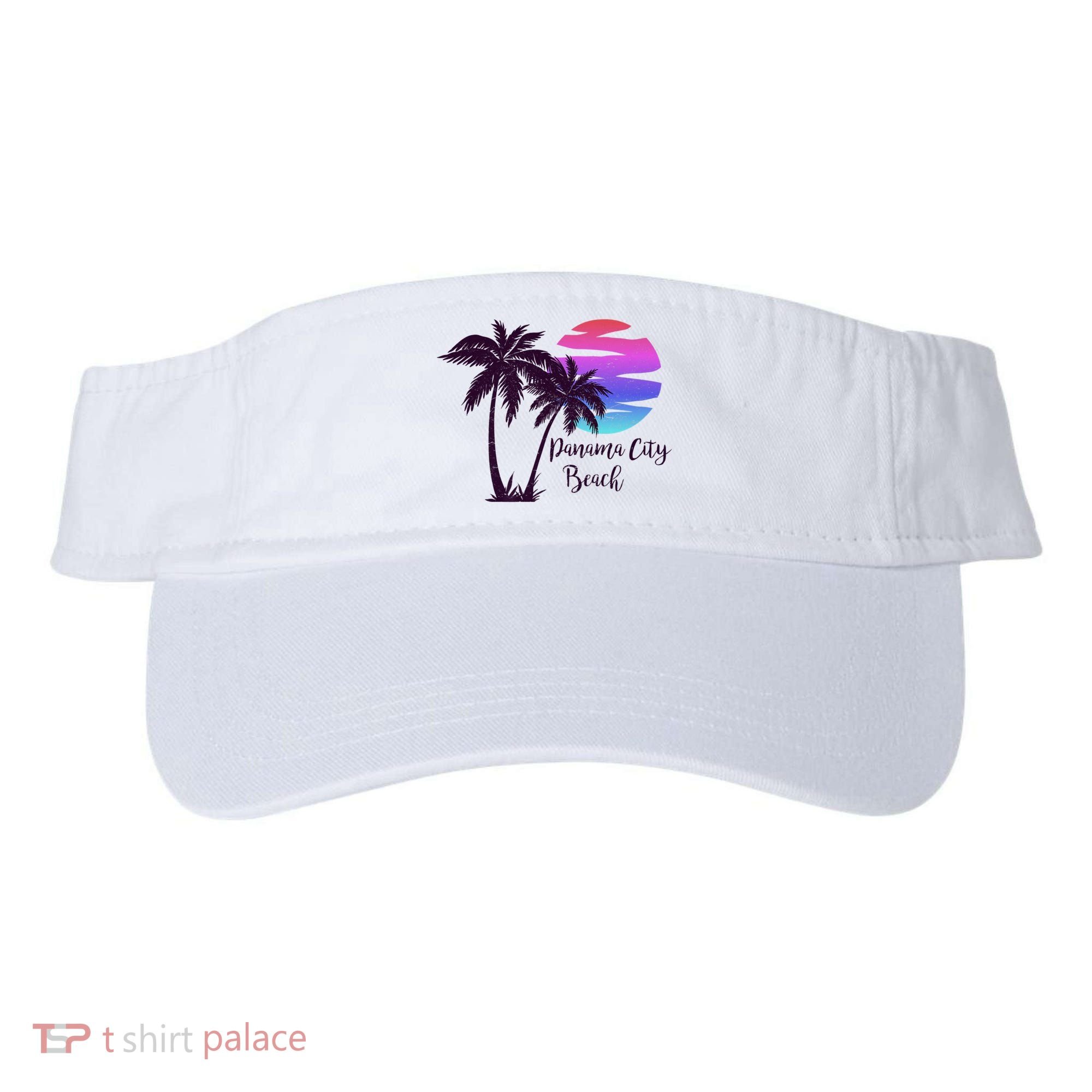 PANAMA CITY BEACH Florida Spring Break Vacation Honeymoon Premium Visor