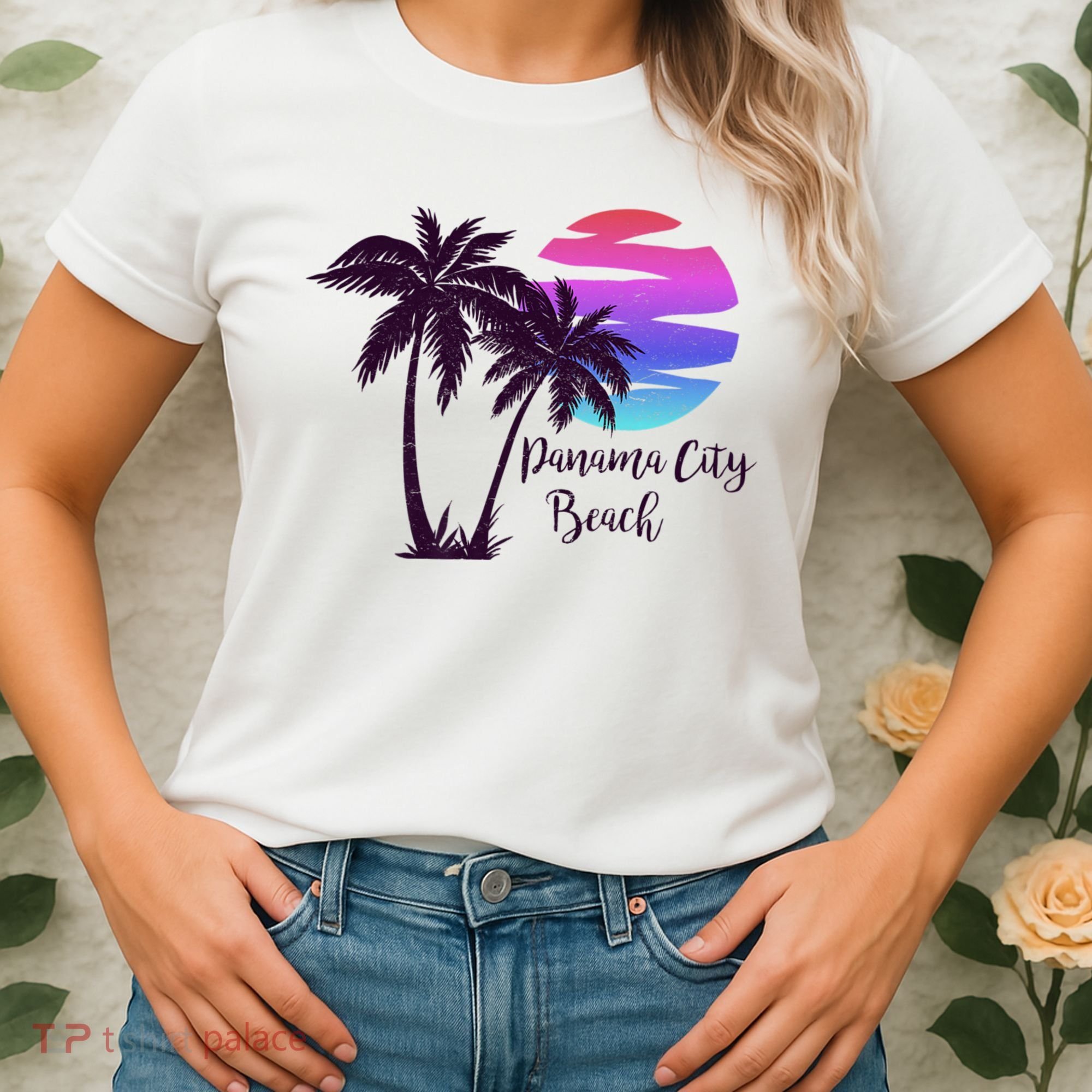 PANAMA CITY BEACH Florida Spring Break Vacation Honeymoon Premium Women's T-Shirt