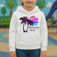 PANAMA CITY BEACH Florida Spring Break Vacation Honeymoon Premium Kids Hoodie thumb 3