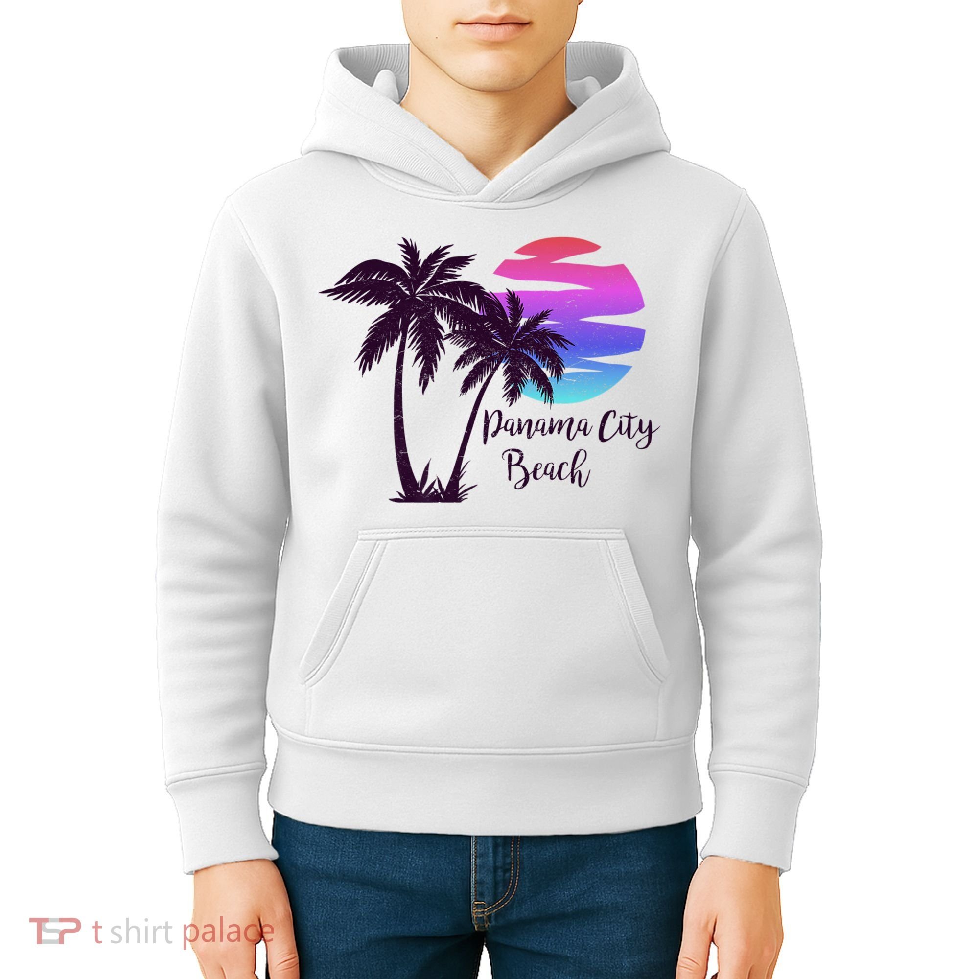 PANAMA CITY BEACH Florida Spring Break Vacation Honeymoon Premium Kids Hoodie
