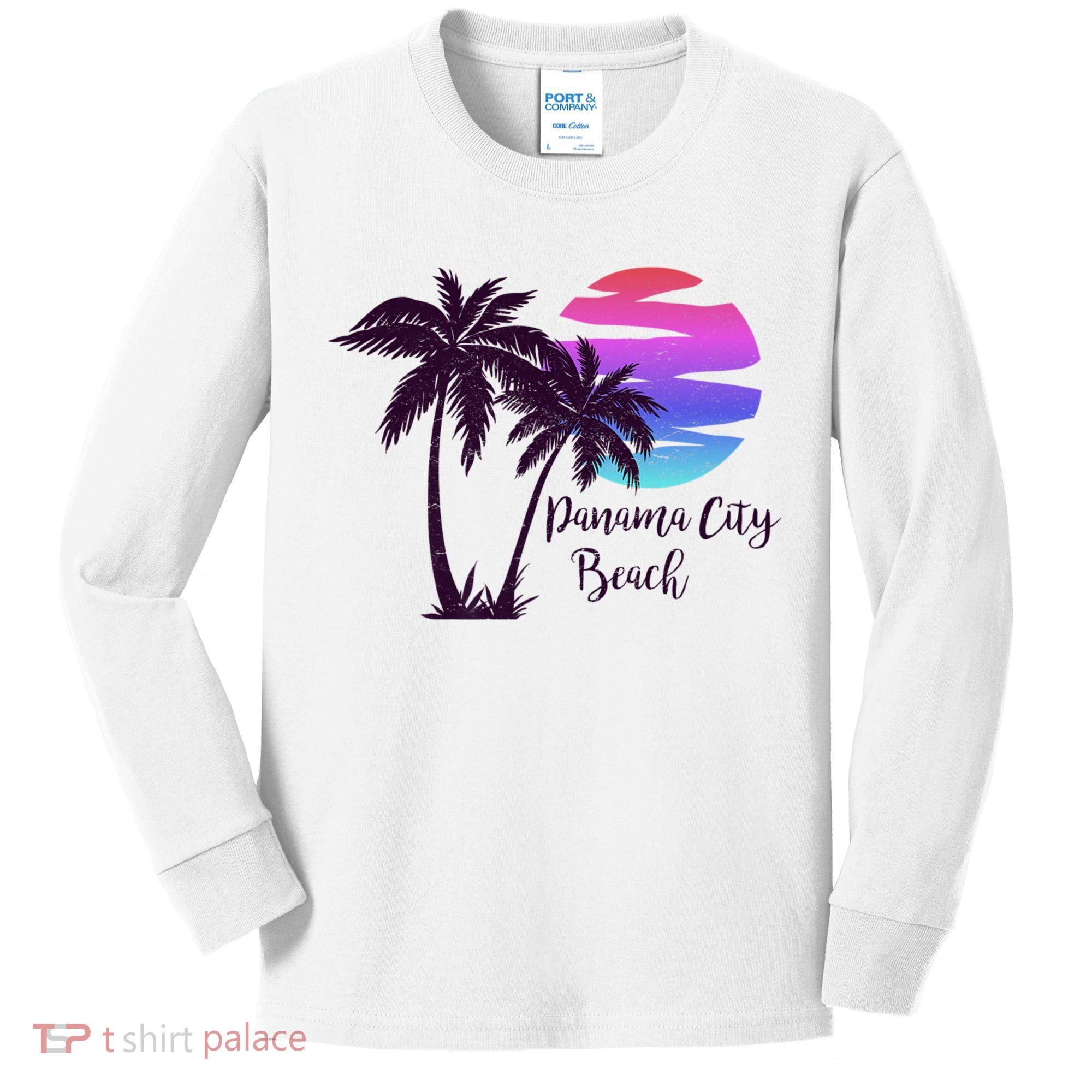 PANAMA CITY BEACH Florida Spring Break Vacation Honeymoon Premium Kids Long Sleeve Shirt