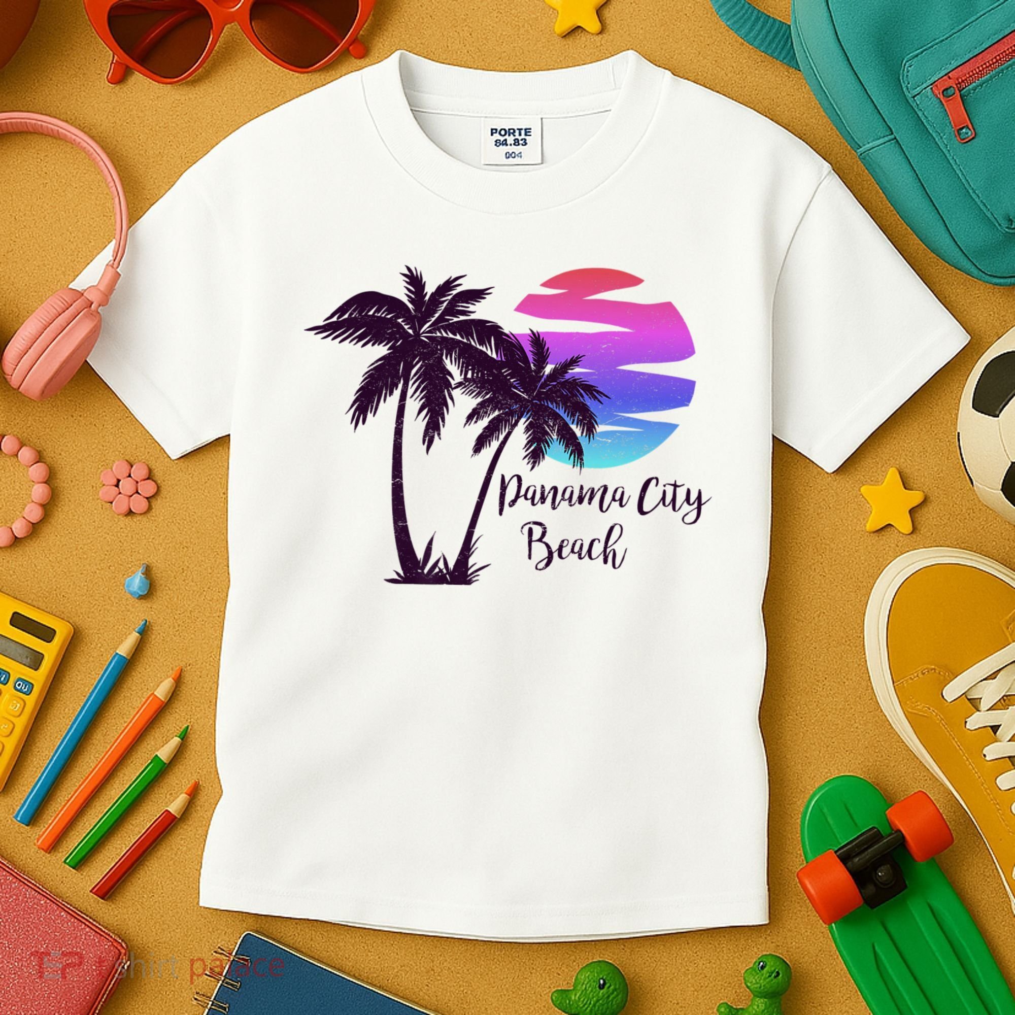 PANAMA CITY BEACH Florida Spring Break Vacation Honeymoon Premium Kids T-Shirt