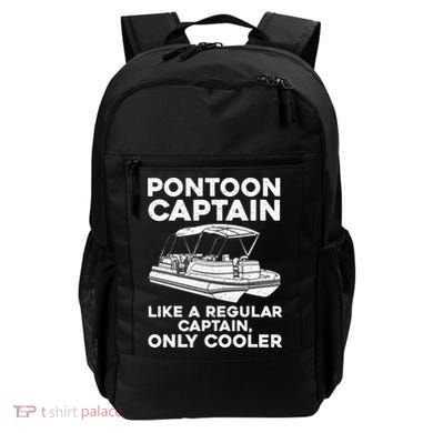 Pontoon Captain Boat Owner Backpack