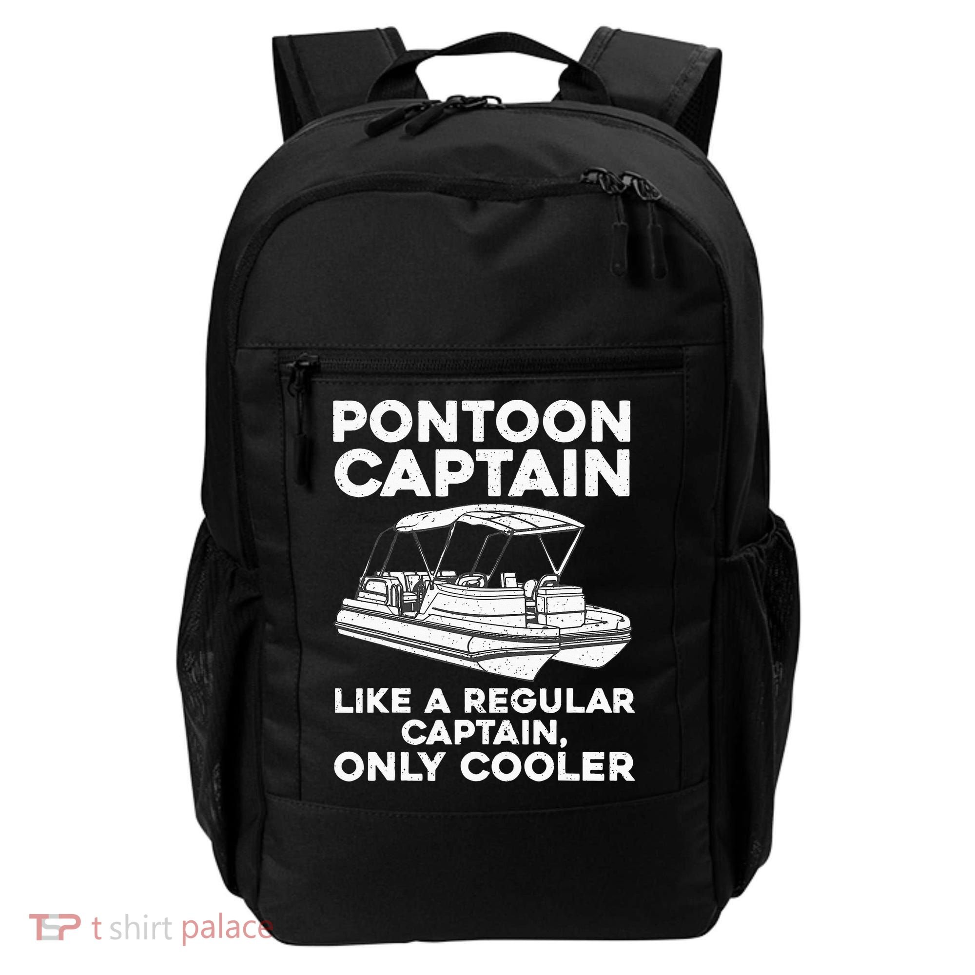 Pontoon Captain Boat Owner Backpack