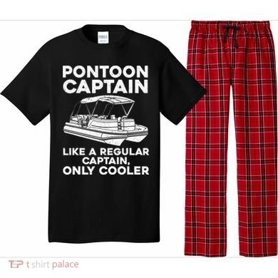 Pontoon Captain Boat Owner Pajama Set
