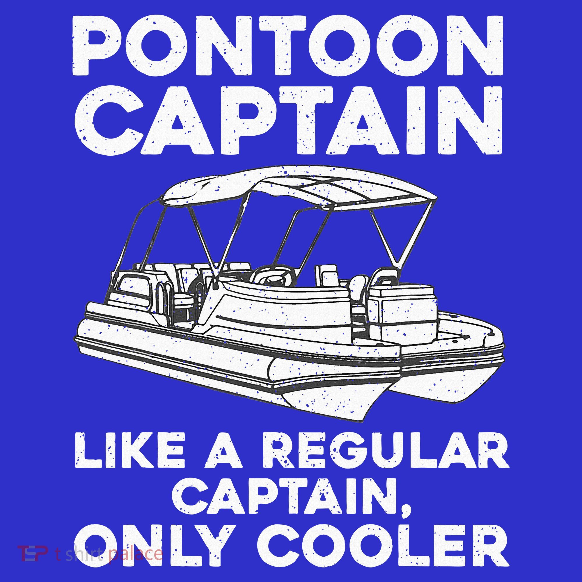 Pontoon Captain Boat Owner Long Sleeve Shirt