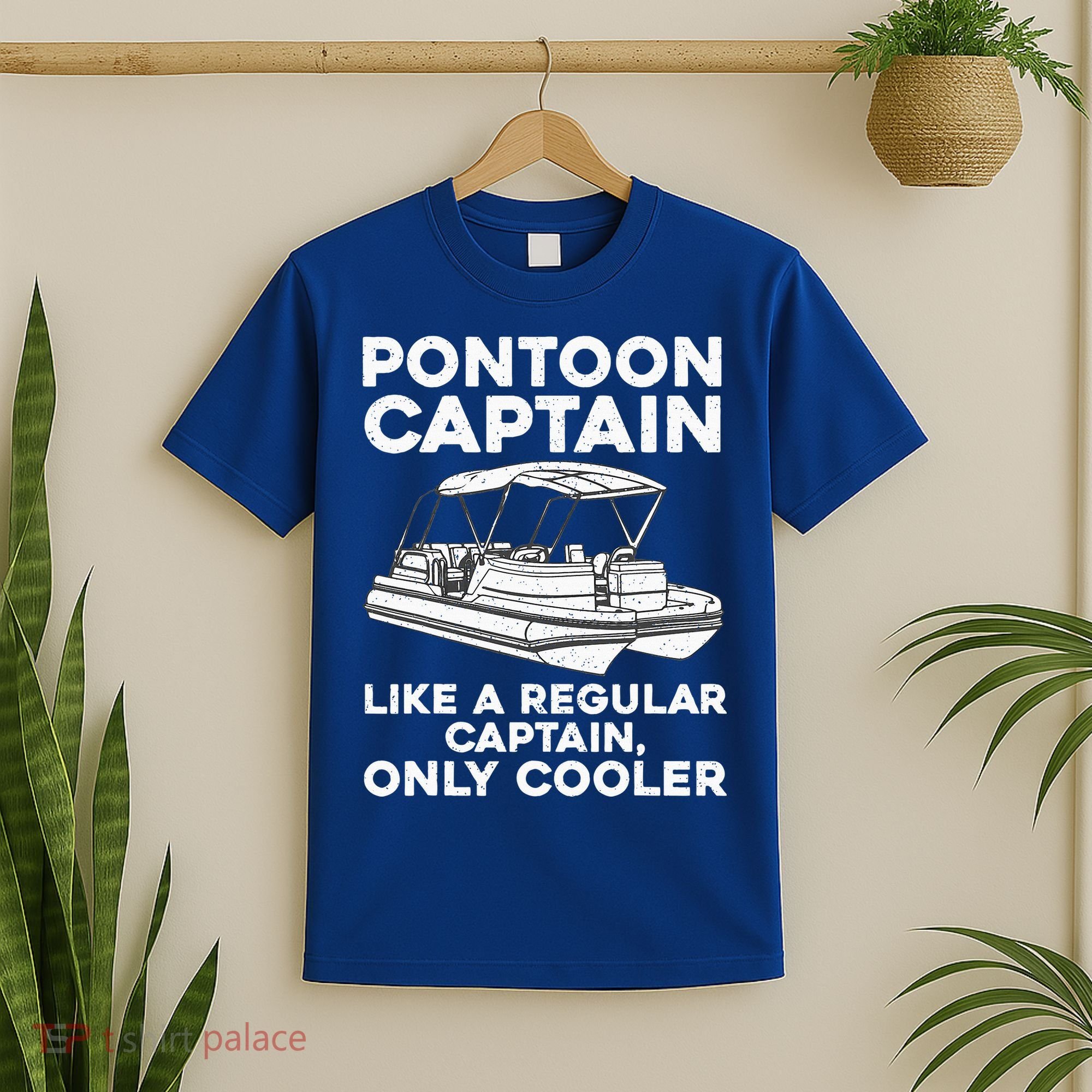 Pontoon Captain Boat Owner T-Shirt