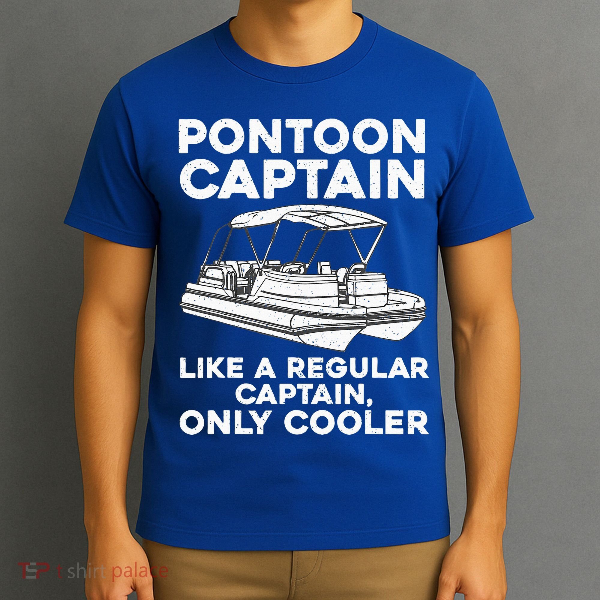 Pontoon Captain Boat Owner T-Shirt