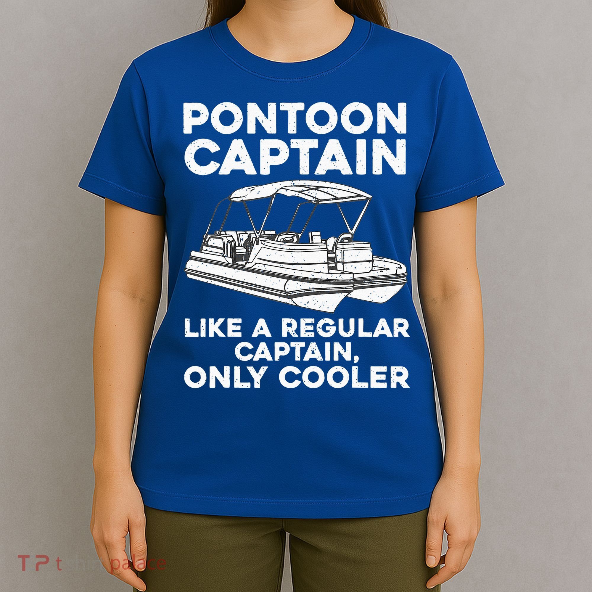Pontoon Captain Boat Owner T-Shirt