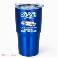 Pontoon Captain Boat Owner Tumbler thumb 0