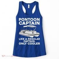 Pontoon Captain Boat Owner Women's Tank Top thumb 0